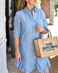 Agatha Washed Linen Dress