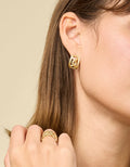 Trellis Earrings Gold