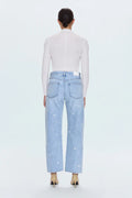 Lexi Mid Rise Bowed Straight - Stellar Vintage
