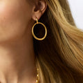 Laguna Doorknocker Earring