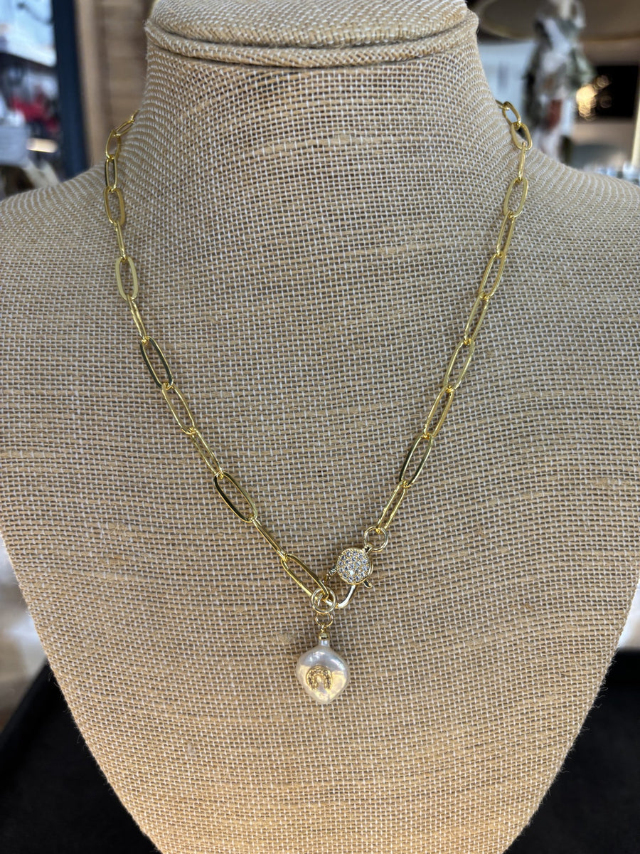 Petite Lucky Pearl Necklace