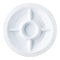 Berry & Thread Melamine 15" Crudité Platter - Whitewash