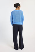 Paige Open Knit Crew