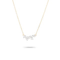 Scattered Diamond Necklace
