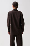 Mila Button Down Wrap Top - Hot Toddy