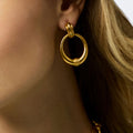 Portofino Doorknocker Earring
