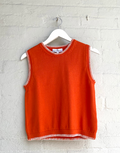 Organic Cotton Blanket Trim Tank