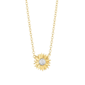 Sunflower Pendant Necklace