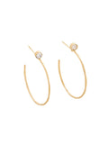 Ultrathin Hoop Earrings 24mm