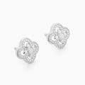 Contemporary Bloom Stud Earrings