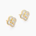 Contemporary Bloom Stud Earrings
