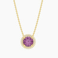 Alexandrite Birthstone Pendant Necklace