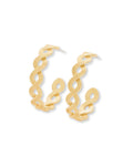 Wilson Creek Hoop Earrings Gold