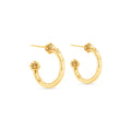 Berry Slice Hoop Earrings