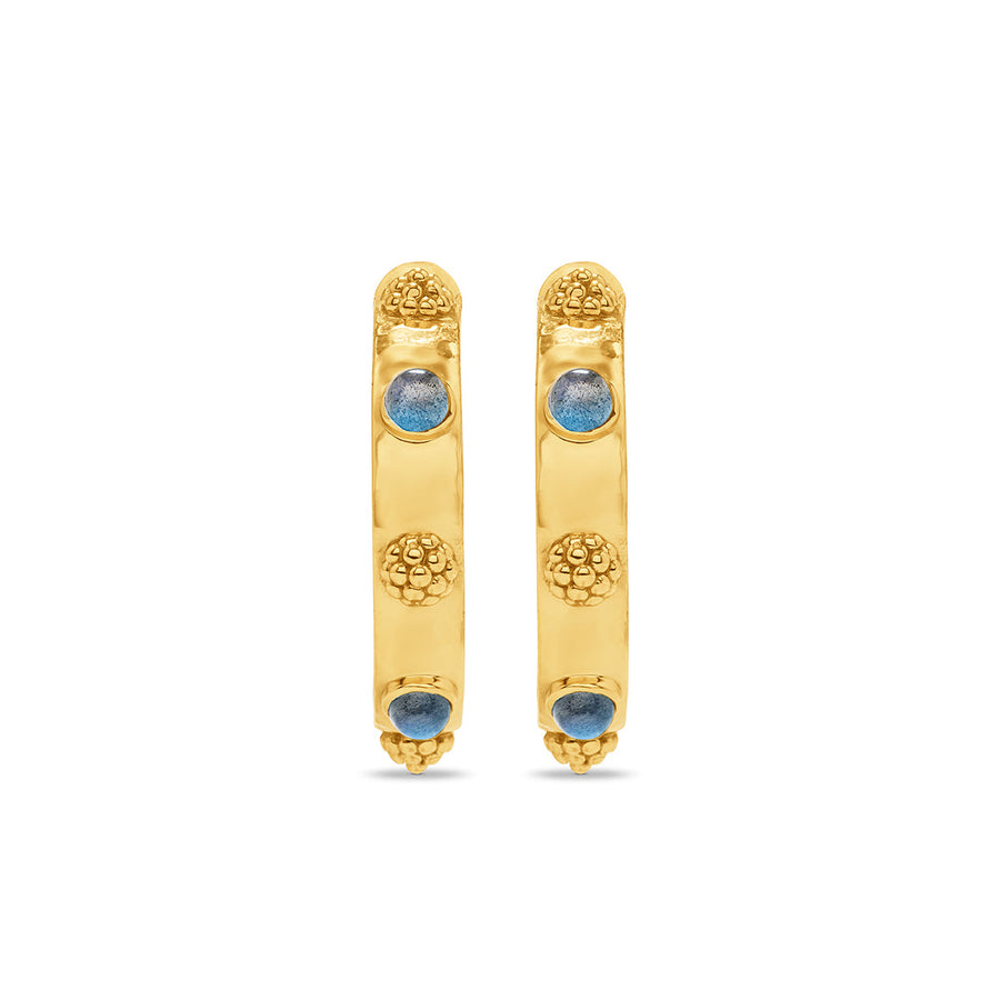 Cleopatra Hoop Earrings