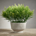 Luna Etched Ceramic Planter / Bowl