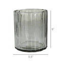 Fluted Glass Vase