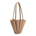 Shellie Nude Recycled Vegan Leather Shoulder Bag