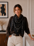 K21 Large Woolen Square Bandana