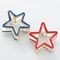 Americana Star Small | Small Metal Star Claw Clip