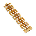 Pathway Grande Link Bracelet, 7.5" - Teak/Gold/MOP
