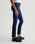 Mari Mid-Rise Slim Straight Leg Denim- 5 Years Blue Essence