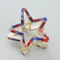 Americana Star Small | Small Metal Star Claw Clip