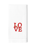 Love Square Hand Towel
