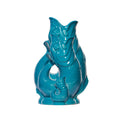 Teal Gluggle Jug