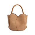 Tulip Raffia Embossed Recycled Top Handle Pre-Order 5/30