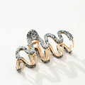 Willow Core | Large Squiggle Metal Claw Clip