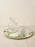Hobnail Creamer | Clear Quartz | 1L | Bohemian Crystal