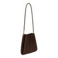 Carrie Chocolate Vegan Suede Shoulder Bag Pre-Order 7/28