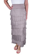 Elisa Silk Ruffle Skirt (SL201)