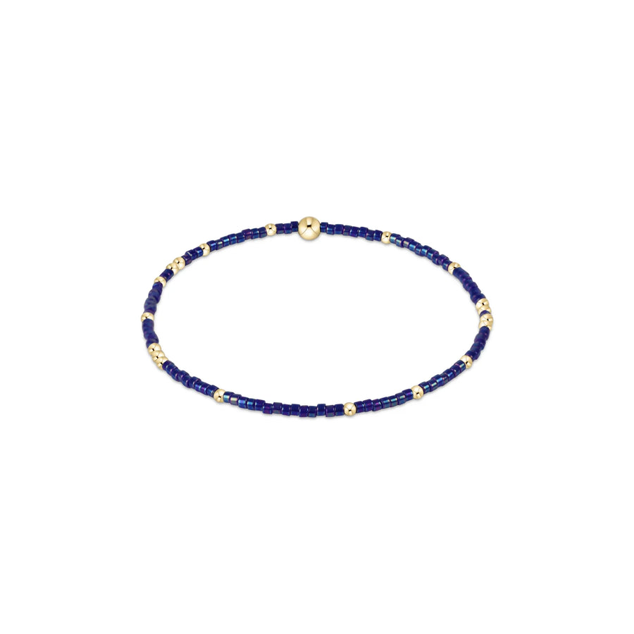 Hope Unwritten Bracelet - Blue Metallic