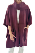 Cashmere Blend Poncho