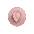 Vegan Suede Tear Drop Hat