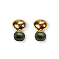 Pebble Orb Earring Caviar