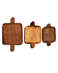 Walnut Double Handed Tray