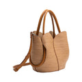 Tulip Raffia Embossed Recycled Top Handle Pre-Order 5/30