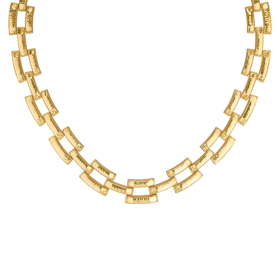 Pathway Link Necklace - Gold