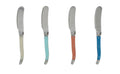 Laguiole 4-Piece Spreader Set with Coral & Turquoise Handles
