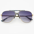 Logan Acetate Aviator Unisex Sunglasses