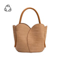Tulip Raffia Embossed Recycled Top Handle Pre-Order 5/30
