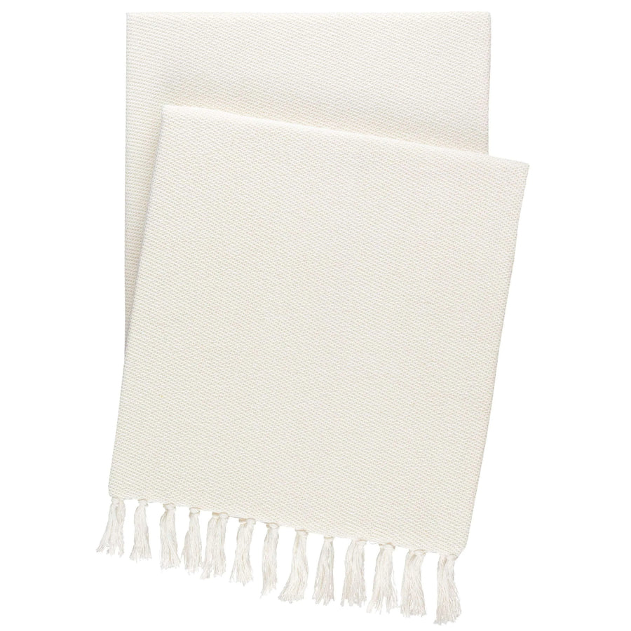Logan Dove White Throw
