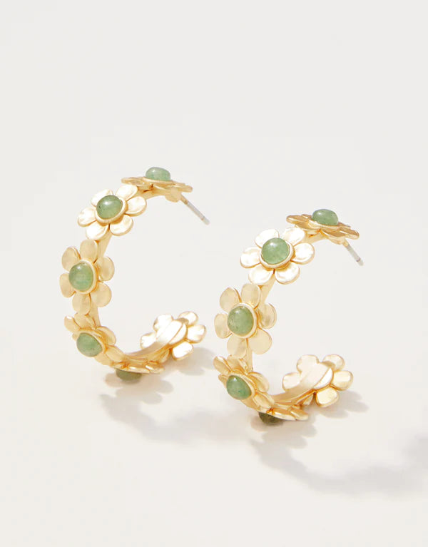 Primrose Hoop Earrings