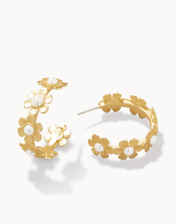 Primrose Hoop Earrings