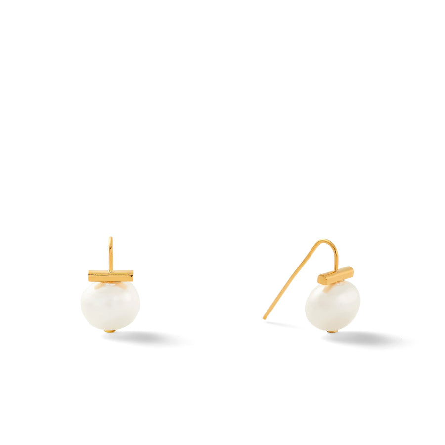 Baby Pebble Wire Earrings