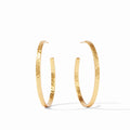 Crescent Hoop Earrings