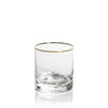 Negroni Hammered Double Old Fashioned Glass